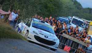 7° RALLY DI REGGELLO E VALDARNO FIORENTINO VITTORIA PER SENIGAGLIESI-MORGANTI (PEUGEOT 207)