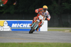 Pole per il francese Thomas Chareyre nel GP di Jesolo Supermoto