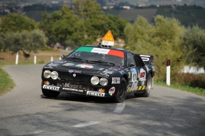 KANKKUNEN (LANCIA DELTA), AURIOL (CITROEN XSARA) E BRAZZOLI (LANCIA 037) IN TESTA A RALLYLEGEND