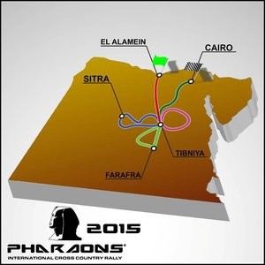 Mancano tre mesi all’ inizio del Pharaons 2015 ecco la mappa del percorso 