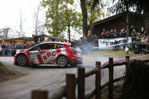 38 RALLY IL CIOCCO E VALLE DEL SERCHIO LA PRIMA TAPPA IN MANO A BASSO-DOTTA (FORD FIESTA R5 LDI)