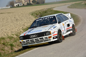 A Luise e l’Audi Quattro il 2 Rally Storico Città di Adria