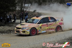 Gianmarco Donetto nell' ultima tappa del Raceday Ronde Terra la prima impressione “Mi hanno capovolto Il Liburna”