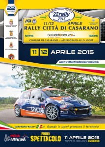 Il TRN 5^zona è pronto a scattare dalle selettive speciali del Rally Città di Casarano, domani verifiche e partenza