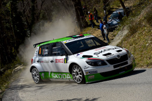 ŠKODA Fabia Super 2000 sempre competitiva Si conclude con una quarta posizione il 62° Rally di Sanremo 