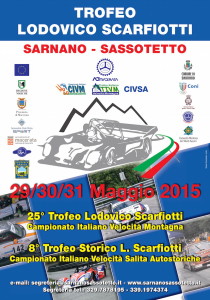 Lunedi 25 maggio si chiudono le iscrizioni per il 25° Trofeo Scarfiotti del CIVM e per l’8° Trofeo Scarfiotti del CIVSA