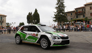 Umberto Scandola, Guido Damore (Skoda Fabia R5 #3, Car Racing)