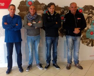 da sx Oriano Agostini - Federico Capogna - Andrea Albani e Gianni Marchesan_2