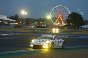 FIA WEC 2015: 24 Heures du Mans Porsche 911 RSR, Porsche Team Manthey: Patrick Pilet, Frederic Makowiecki, Wolf Henzler