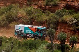 518 VILA ROCA PEP COLOME ROQUETA XAVI TORRES SALA MARC (spa) IVECO action during the Dakar 2016 Argentina Bolivia, Etape 2 - Stage 2, Villa Carlos Paz - Termas de Rio Hondo,  from  January 4, 2016 , Argentina - Photo Florent Gooden / DPPI