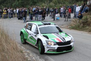 Umberto Scandola, Guido Damore (Skoda Fabia R5 #3, Car Racing)