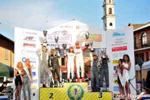 podio 22° Rally della Pietra 2015 foto Magnano